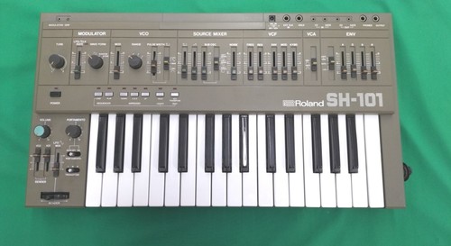 Roland 101 gray analog - roland, sh-101