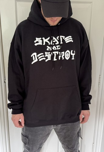 Thrasher black jumper with - thrasher,