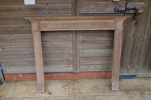 Wooden fireplace surround - fireplace,,