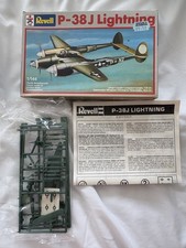 1/144 Revell P38 J Lightning Model Kit Rare Vintage