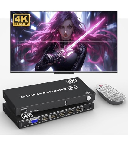Video wall controller 2x2 - 4k,