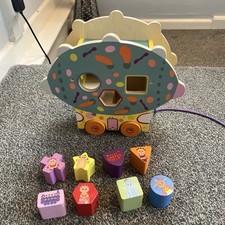 In The Night Garden Musical Pull Along Pinky Ponk Shape Sorter Complete