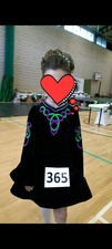 Irish Dancing Dress Age 8 With Matching Accessories. Handmade.