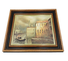 Painting Gondola on Canal I