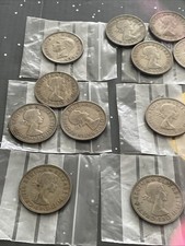 1948-1967 Half Crown Bundle X 14 Coins