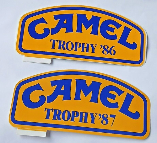 Camel trophy 1986 and - camel, 1987