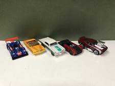 Hot Wheels Riley and Scott MK2 '67 Pontiac GTO Montezoomer '69 Camaro Suzuki GSX
