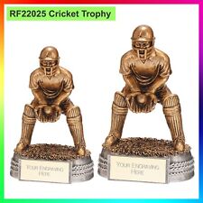 CRICKET TROPHY - Centurion Award - FREE ENGRAVING worth ?6.99, Wicket Keeper