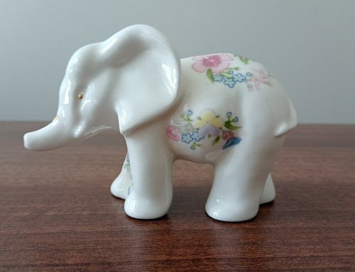 Aynsley bone china elephant - aynsley,
