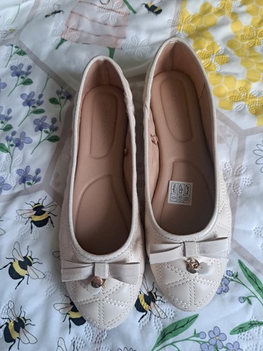 Primark flat ballet cream