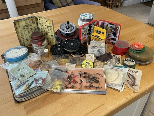 Vintage fly fishing job - vintage,
