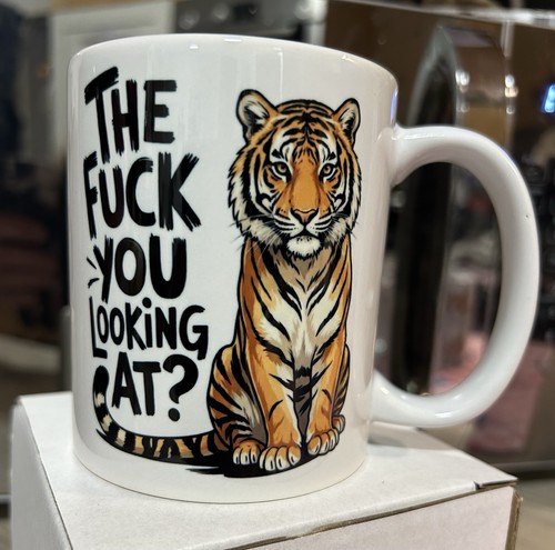 Naughty novelty tiger coffee - naughty,