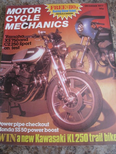 Motor cycle mechanics - cycle, 1977