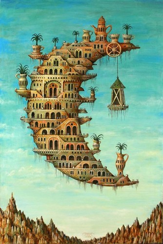 Salvador dali living - dali, on