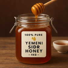 Premium Yemeni Sidr Honey 1kg | 100% Pure Natural Raw Wild Harvest Organic