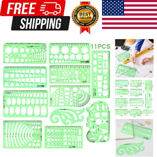 11pcs geometric drawings - 11pcs,
