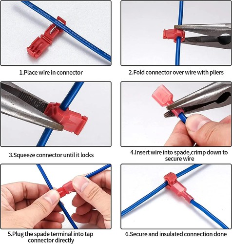 Quick splice self stripping - splice, self-stripping