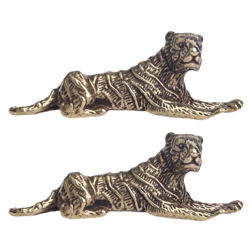 2pcs brass craft tiger - craft,