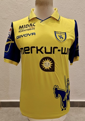 Chievo verona match worn shirt - match,