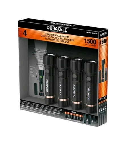 Duracell 1500 lumen - hybrid, led