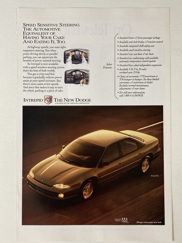 1994 dodge intrepid print - print, ad