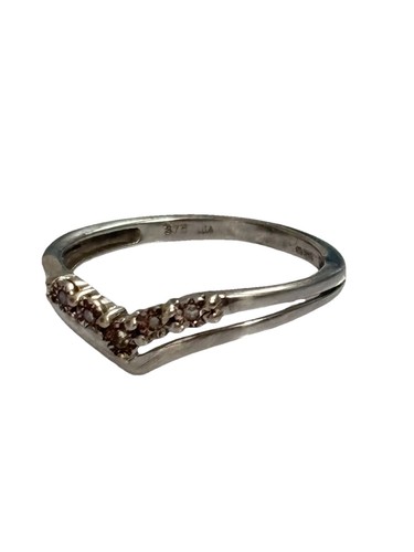 9ct white gold diamond - white,