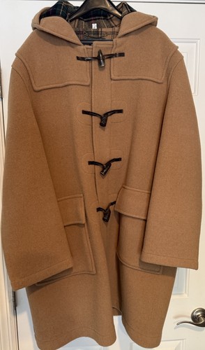 Men brown long - long, hooded