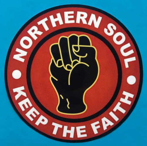 Northern soul vinyl sticker - northern,