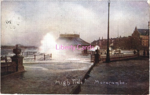 High tide morecambe lancs - tide,