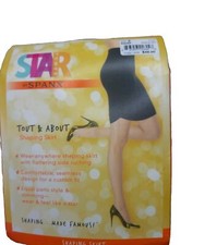 Spanx Star Power Tout and About Shaping Skirt 2174 Backdrop Black Size S
