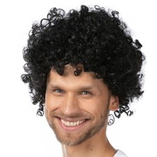 Handsome Men's Black Afro Wig