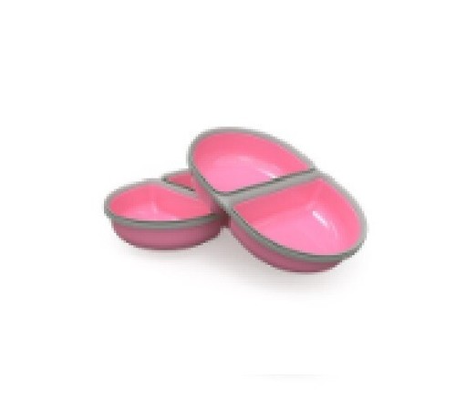 Surefeed split bowl pink - split,