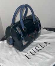 FURLA Candy Bag Handbag Navy