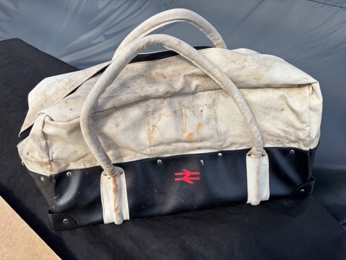 Vintage british rail tool - british, bag