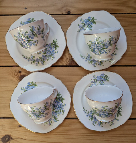 Royal osborne blue floral - 4,