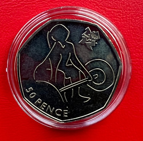 2012 uncirculated olympic 50p