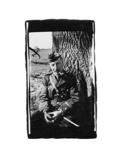 Ww1 scottish officer photo - ww1,