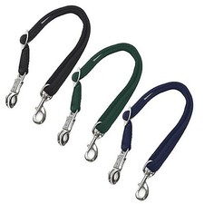 Equi-Essentials Padded Adjustable Trailer Tie Black