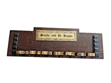 Antique Wood and Brass Kinco