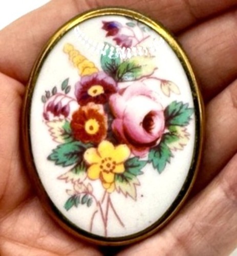 Vintage royal worcester floral - royal,