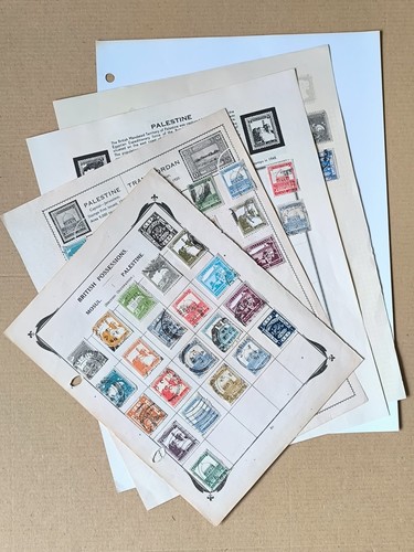 Middle east stamp collection - east,