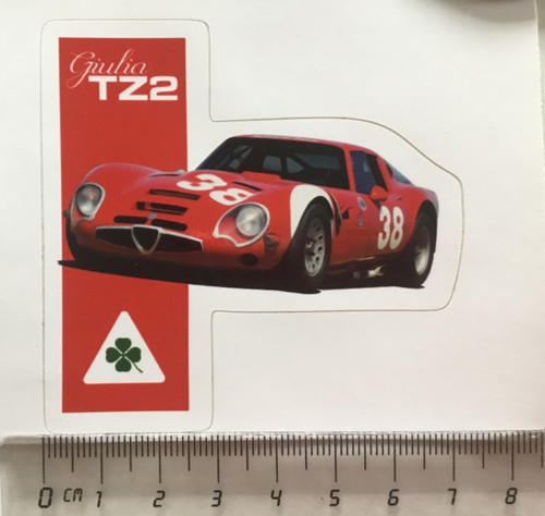 Sticker decal alfa romeo - romeo, tz2