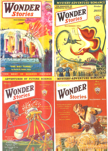 Science fiction comic book - science,