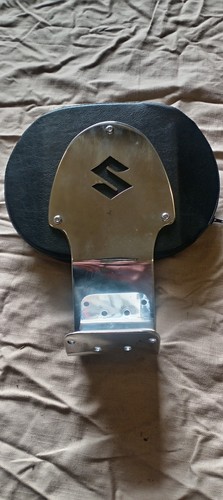 Rider backrest for front - front, seat