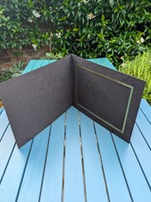 6 high-quality photo presentation folios Spicer Hallfield 6x8" Slip in mounts