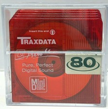 Traxdata MiniDiscs.
