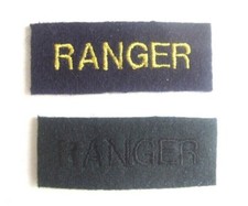 THE RANGER REGIMENT No2 DRESS