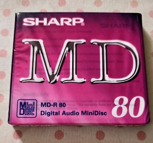 Sharp blank minidiscs - , 80