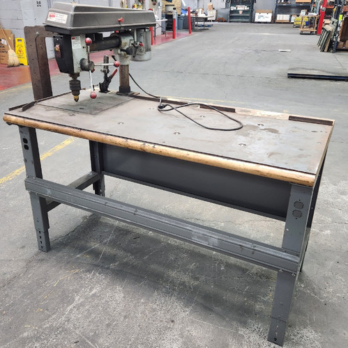 Dayton radial bench - 33", drill