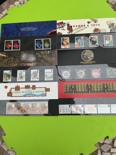 Presentation packs mnh - gb,